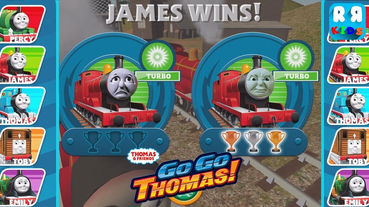 Sad James vs Angry James | The Angry James Wins The Race - Thomas & Friends: Go Go Thomas!