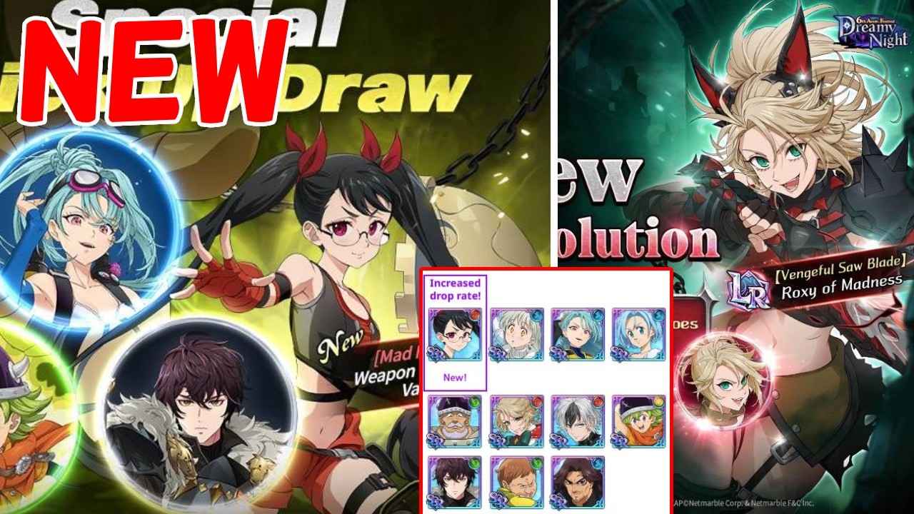 NEW RED VALENTI + LR ROXY PATCH NOTES, NEW META INBOUND - The Seven Deadly Sins Grand Cross