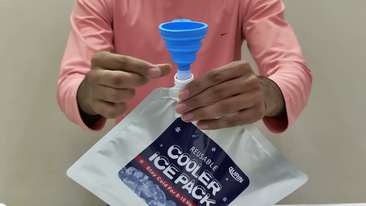 Reusable Ice Packs | Backpack Coolers | Camping Picnic | Easy To Use | GURIN
