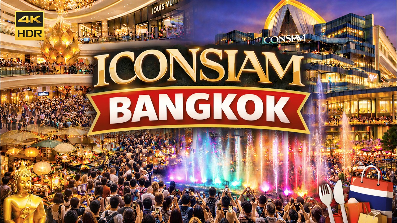 Inside Thailand&rsquo;s Most Iconic Shopping Destination | ICONSIAM Bangkok Tour 2026