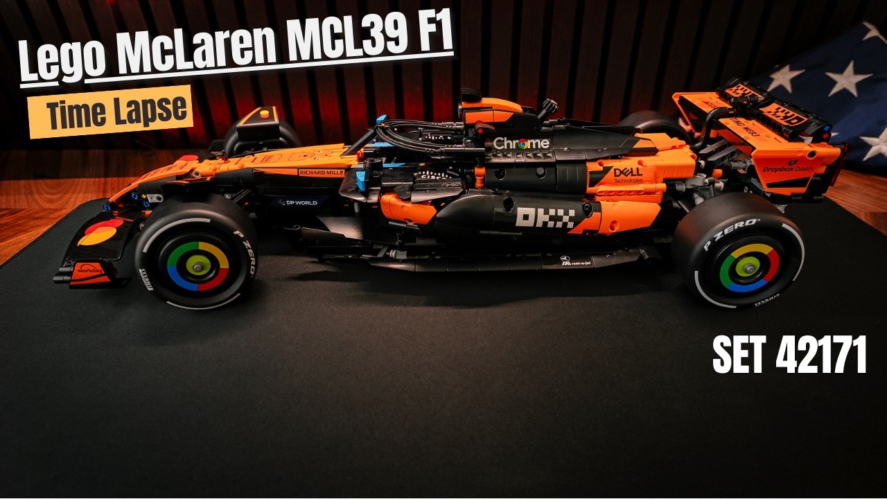 LEGO McLaren MCL39 F1 Time Lapse Build | Set 42171