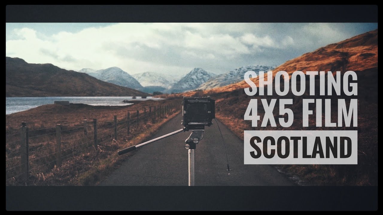 Shooting 4x5 Film - Scotland