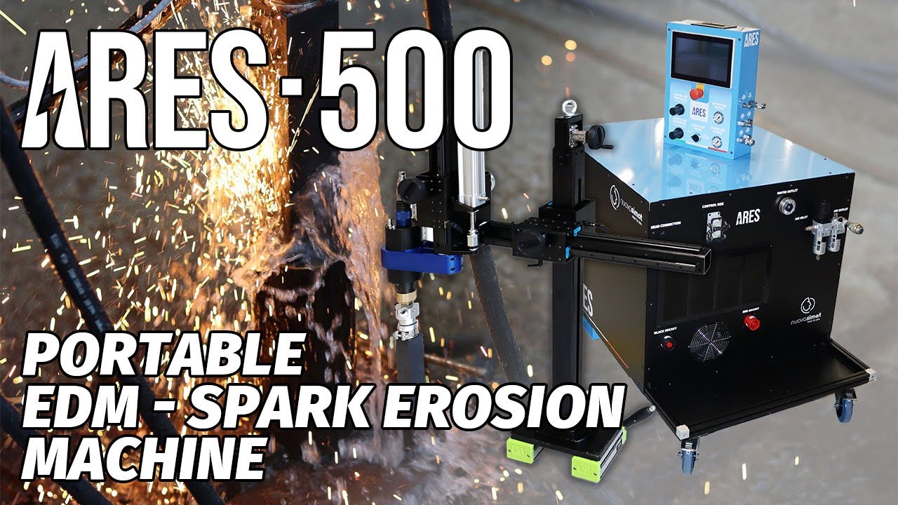 Portable EDM machine (spark erosion) | ARES-500 | EVO by Nuova Simat
