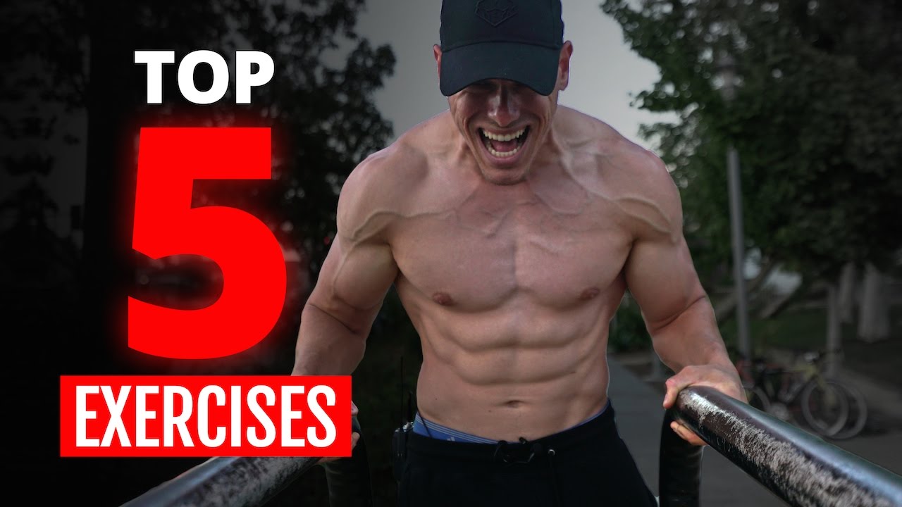 TOP 5 Beginner Exercises For Extreme Muscle Growth (Bodyweight ONLY!)!