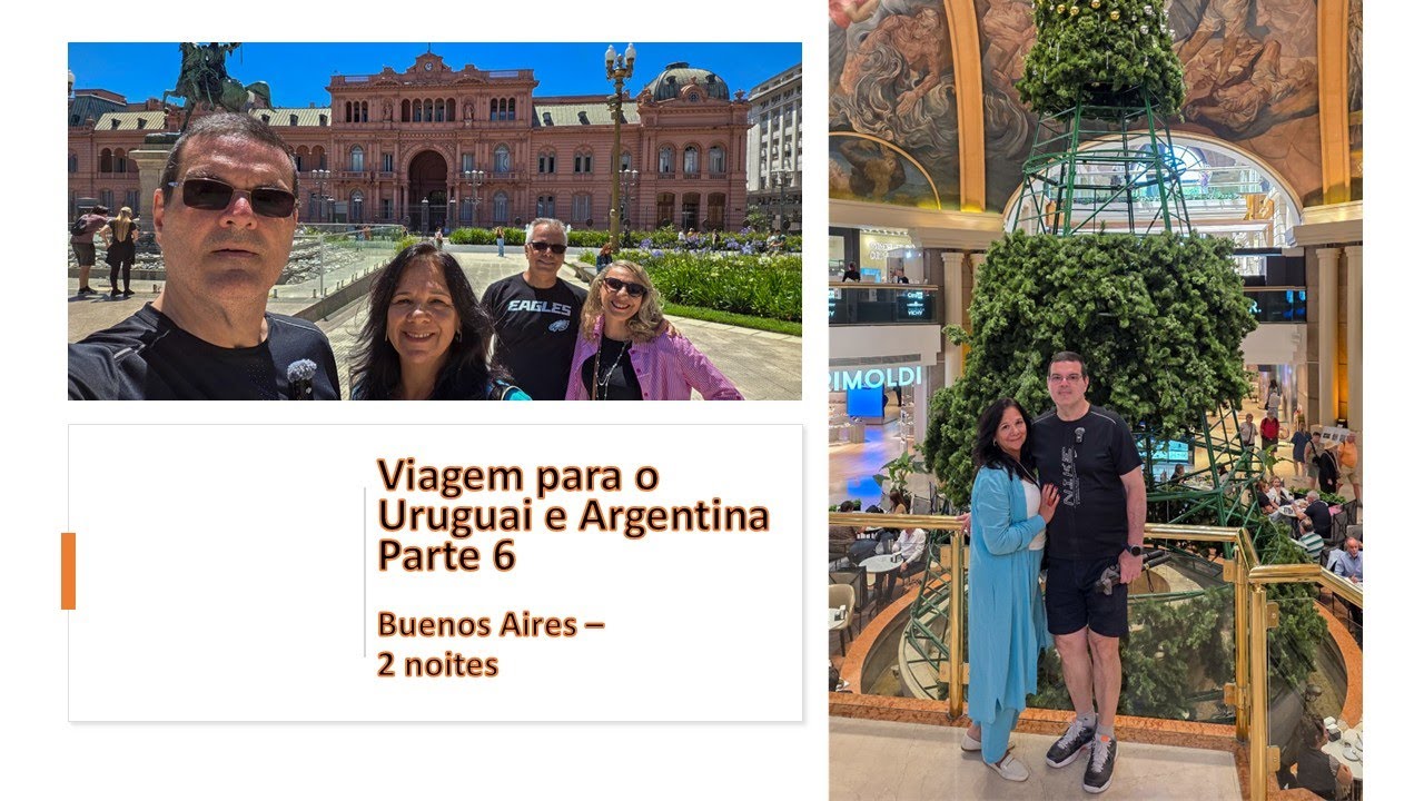 Viagem para Uruguai e Argentina - Parte 6 - Buenos Aires - 2 noites na cidade - Travessia de barco