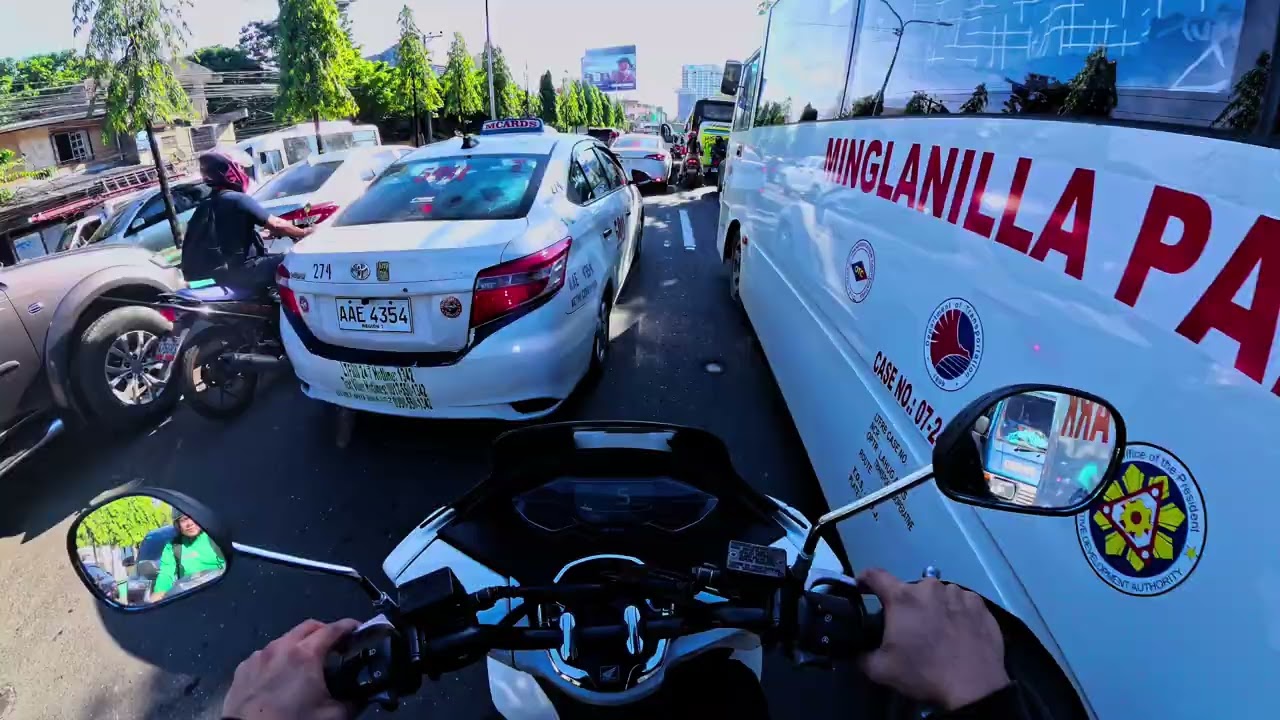 Cebu City Morning Rush Hour / N. Bacalso Ave. Traffic 