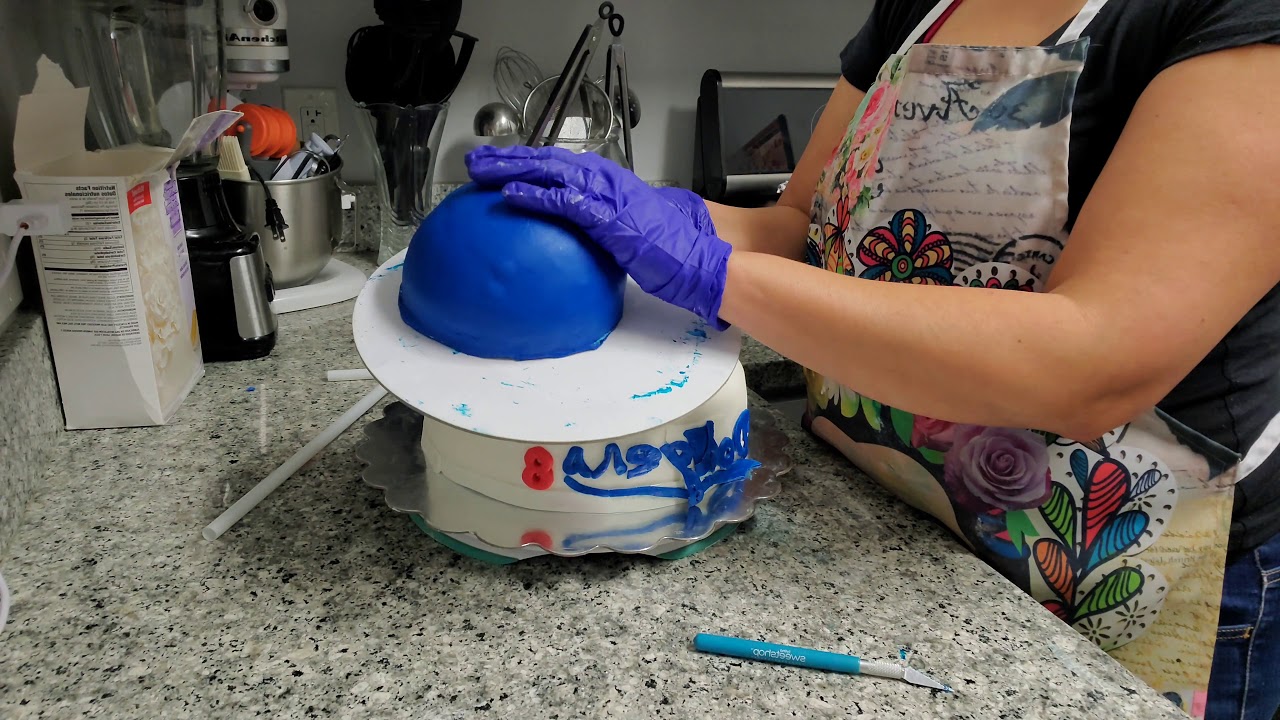 LA Dodgers  cake