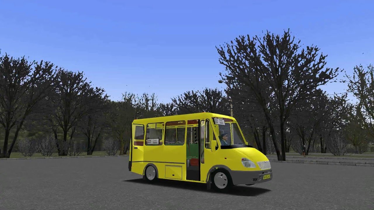 Представляю маршрутку БАЗ-2215 