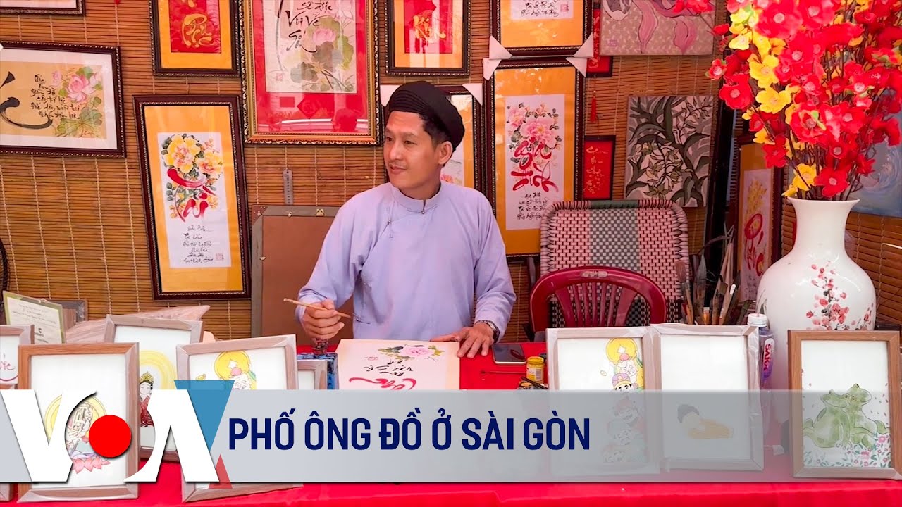 Phố Ông đồ ở Sài Gòn | VOA Tiếng Việt