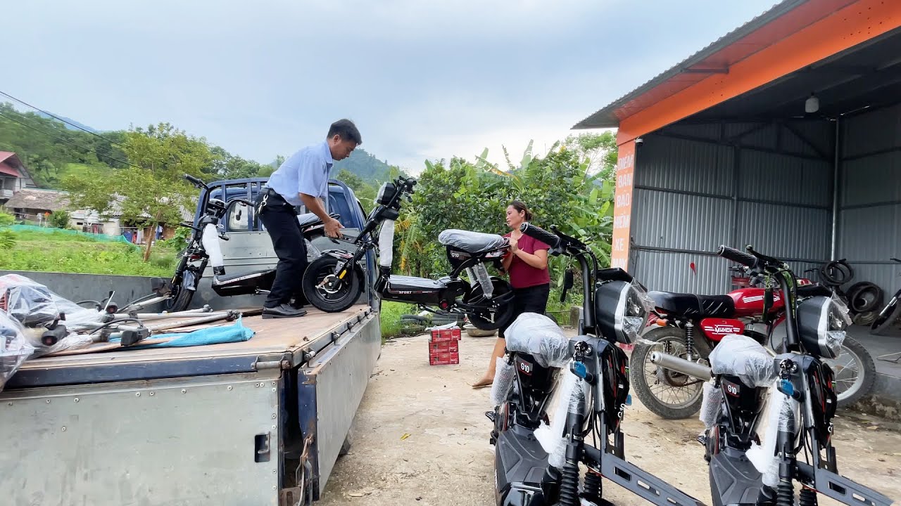 Electric bicycle repair and sale.
