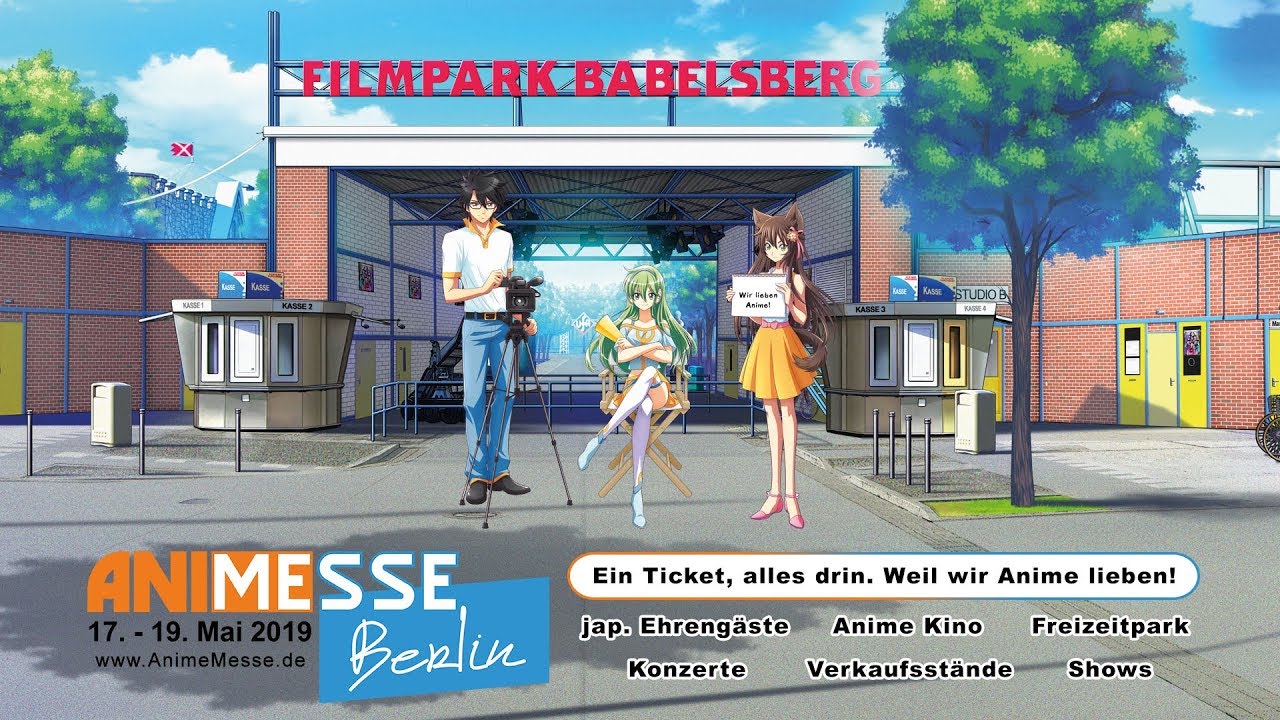 Anime Messe Berlin 17. bis 19. Mai 2019 - Emotions Trailer