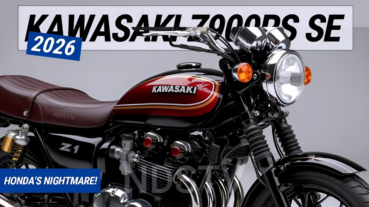 HONDA'S NIGHTMARE! Kawasaki Unleashes the 2026 Z900RS SE!