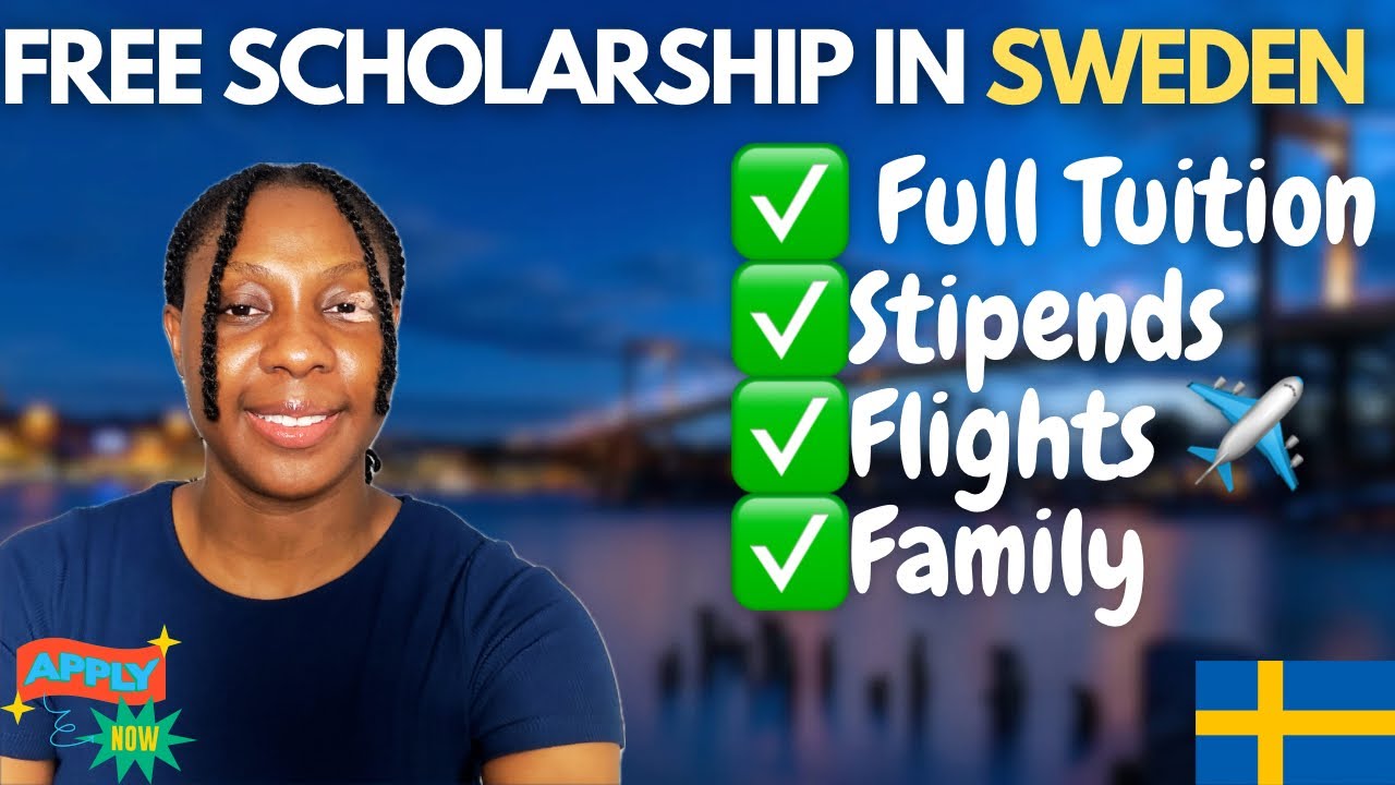 Fully Funded SI Scholarship in Sweden 2025 | Study in Sweden for Free with All Costs Covered