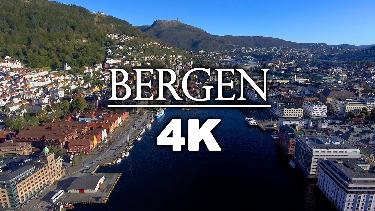 B E R G E N  f r o m  A B O V E  -  4K Autumn Drone Movie