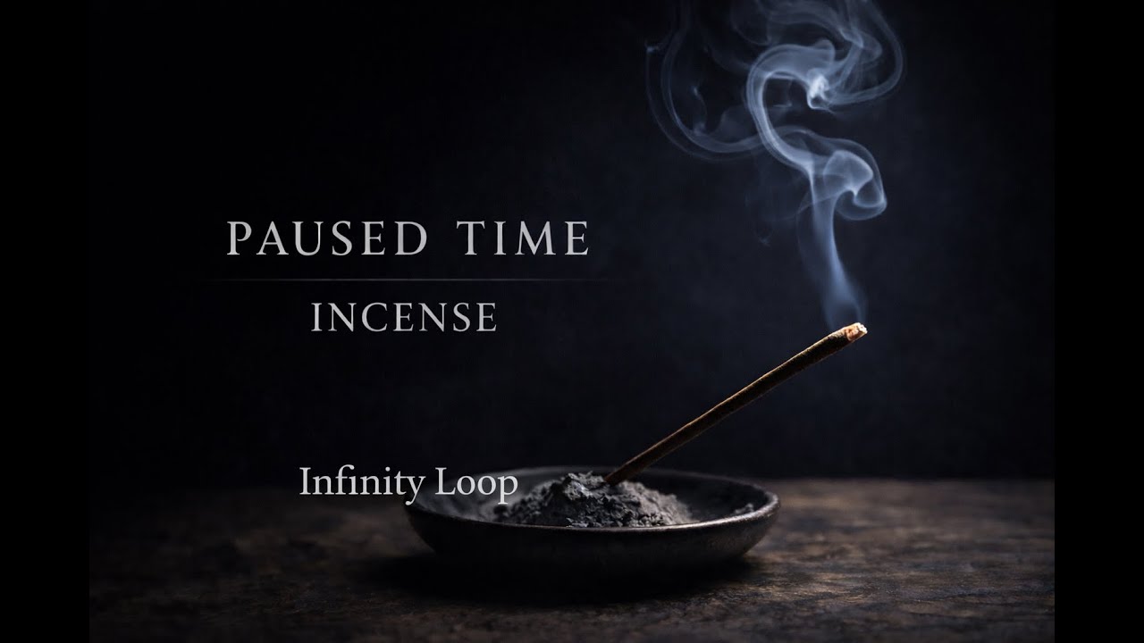 Infinity Loop | Endless Incense Smoke in Paused Time / 2 HRS