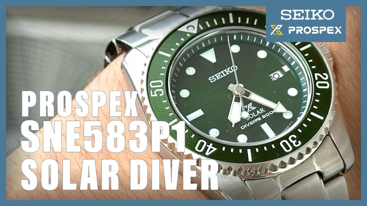 Unboxing The Seiko Prospex SNE583P1 Diver