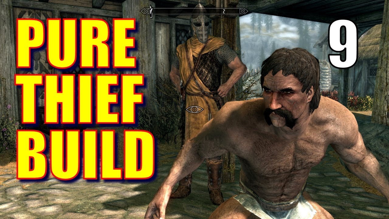 Skyrim Pure Thief Walkthrough 100% STOLEN LOOT #9: Looting the Thieves Guild, Pickpocket to 42