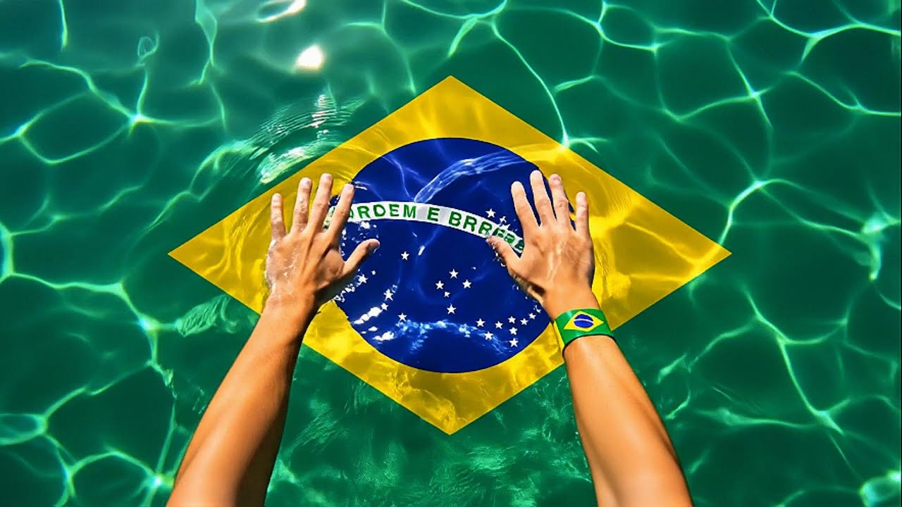 Which Ocean Would You Swim In? | ASMR Deep Dive Swimming in 10 Country Flag Oceans! (Satisfying)