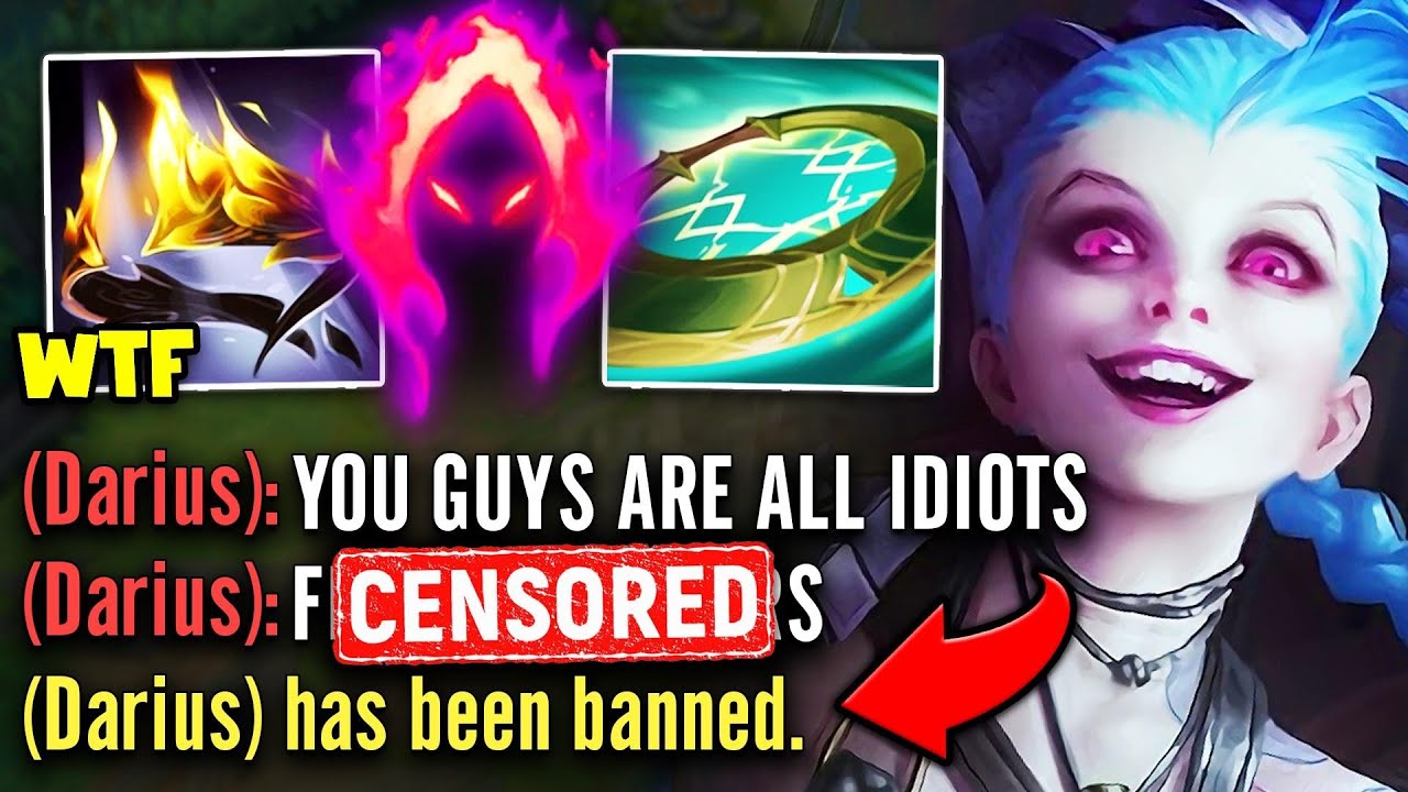 I Beat the enemy team so bad Darius has a Mental Breakdown and gets Banned