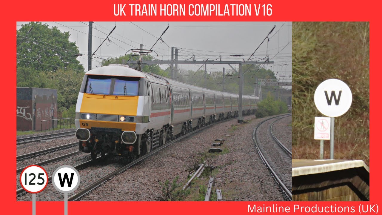 Train Horn Compilation V16