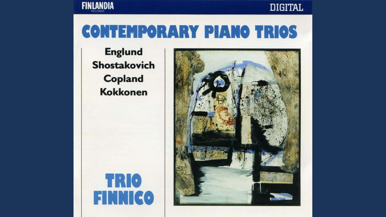 Piano Trio: I. Un poco adagio - Allegro moderato, ma energico