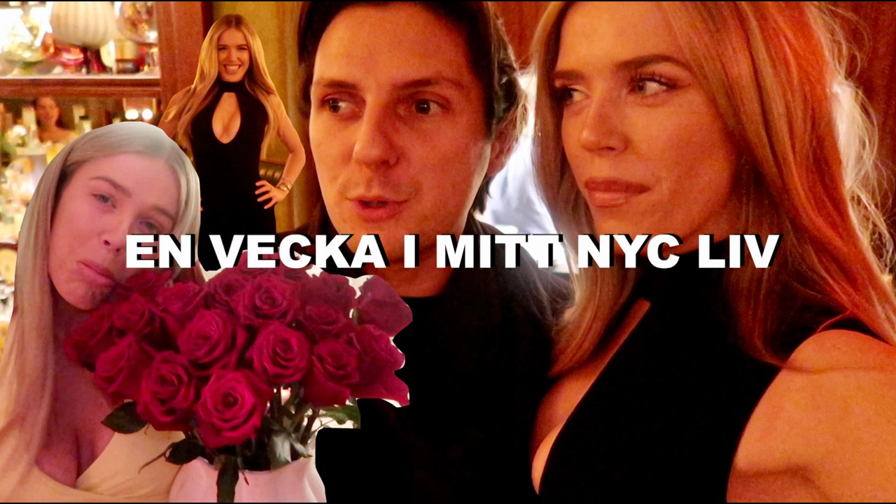 EN VECKA I MITT NEW YORK LIV - Valentines, kontoret, dejting!