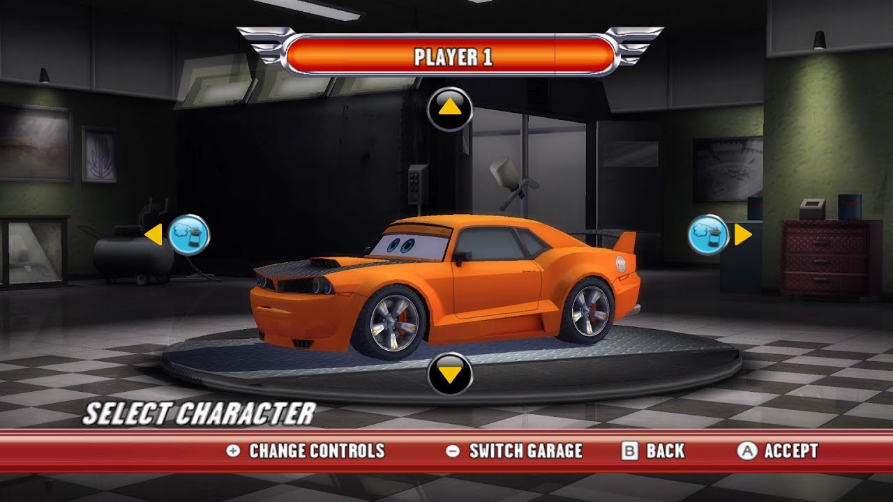 Cars Race-O-Rama Wii - Stinger (Dolphin)