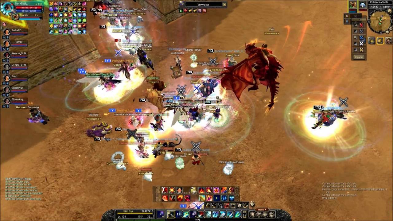 Silkroad Chronos BlackSoul pvp and HellFire Pk Video (6/10/2016)