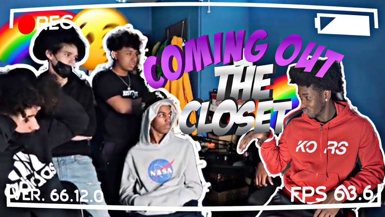 COMING OUT THE CLOSET PRANK ON THE BOYS!!!🏳️‍🌈🙈💋