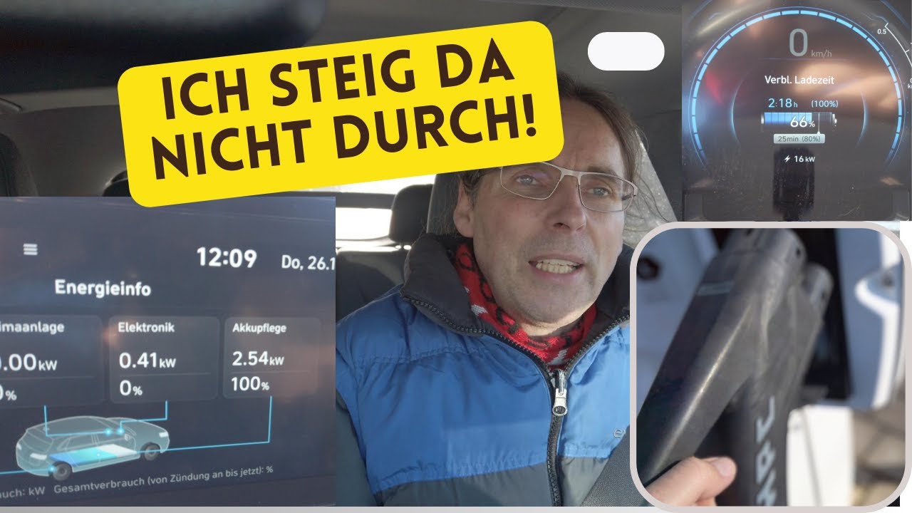 Ich versteh dieses Elektroauto nicht! Die Akkuheizung macht mich wahnsinnig.🤬