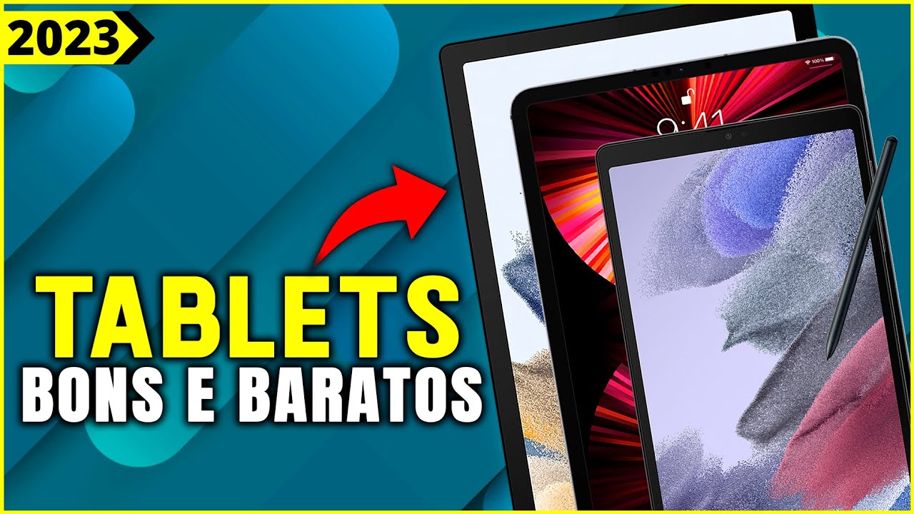 Os 4 Melhores Tablet Bom e Barato Custo Beneficio De 2023!