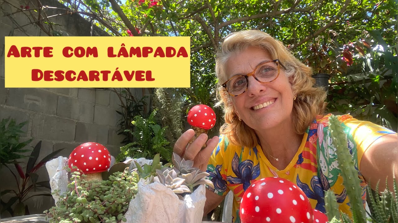 Como fazer cogumelos de lâmpadas 