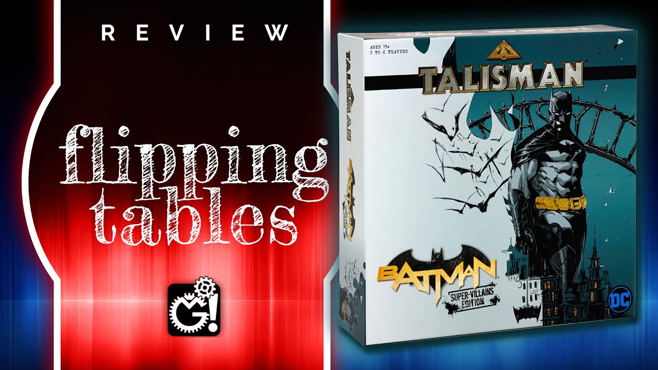 Talisman: Batman Supervillains Edition from The Op - Board Game Review