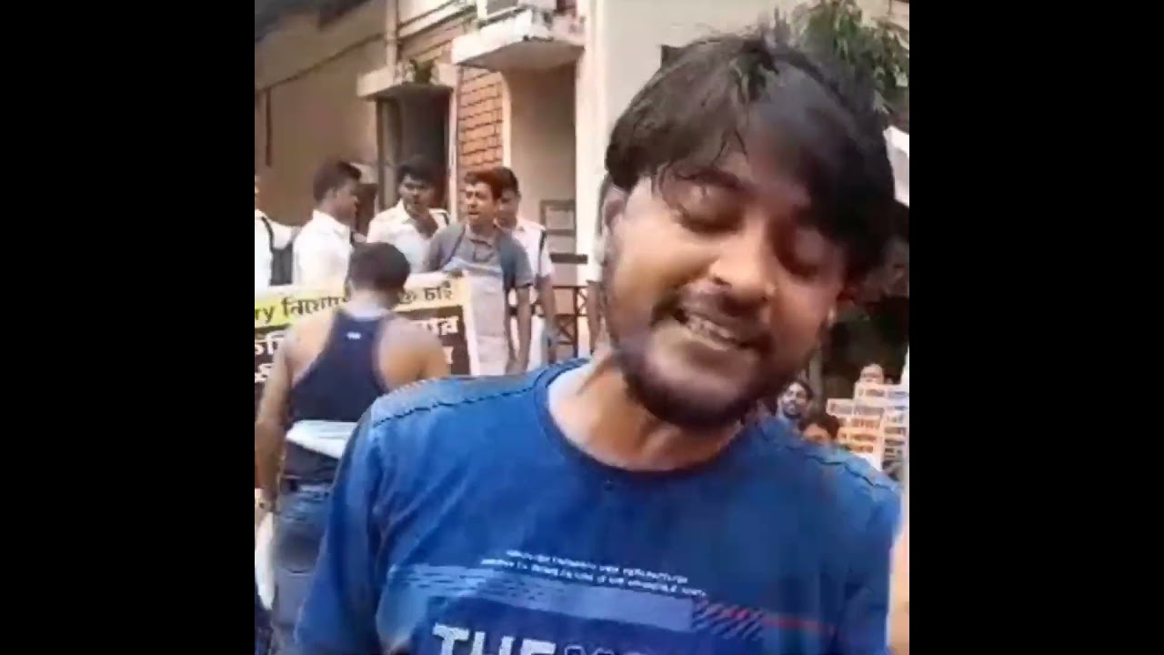 West Bengal Upper Primary Job Seekers Protest Demonstration