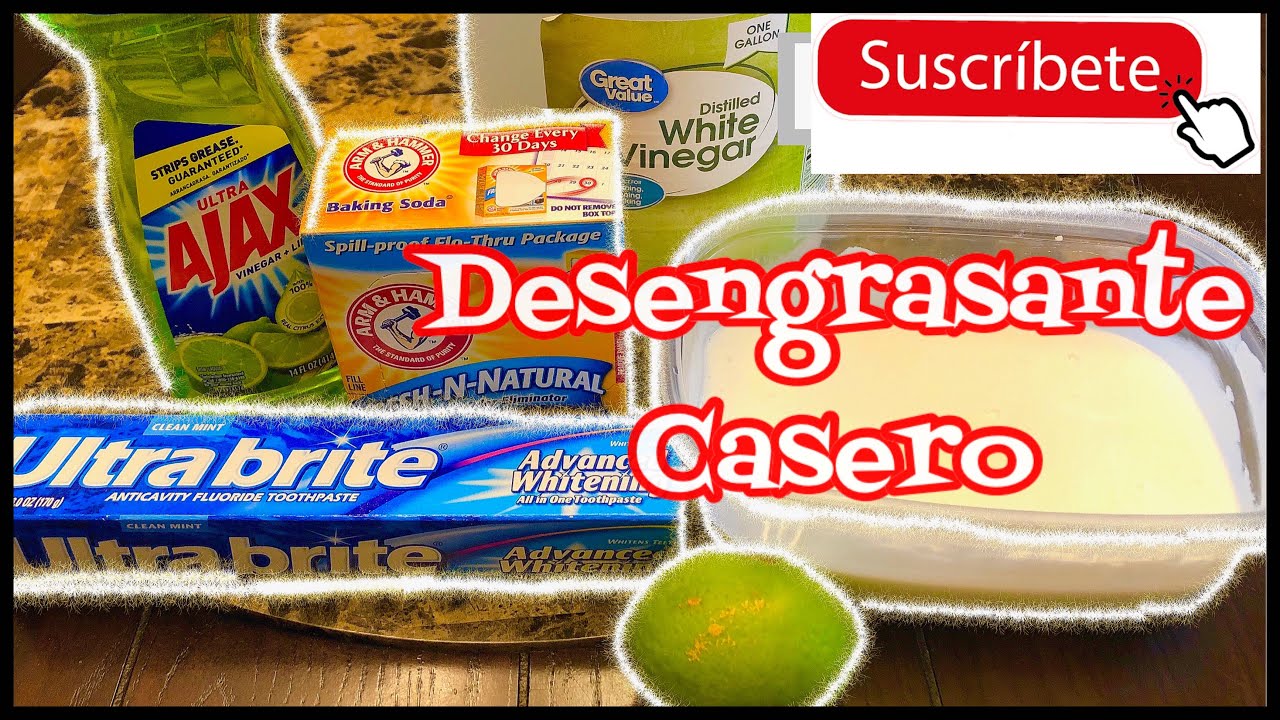 ARRANCA GRASA CASERO / DESENGRASANTE / LIMPIEZA DE CASAS