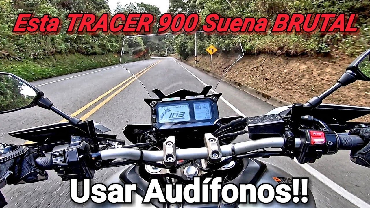 Yamaha TRACER 900 Test Ride | Suena BRUTAL 🔥🔥🔊 | Medina Motors