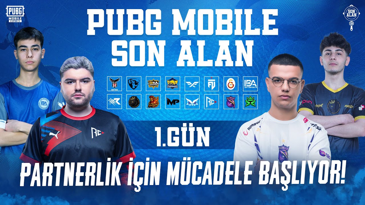 PARTNERLİK HEYECANI BAŞLIYOR! 🔥 | PUBG MOBILE SON ALAN 1. GÜN 🗓 |