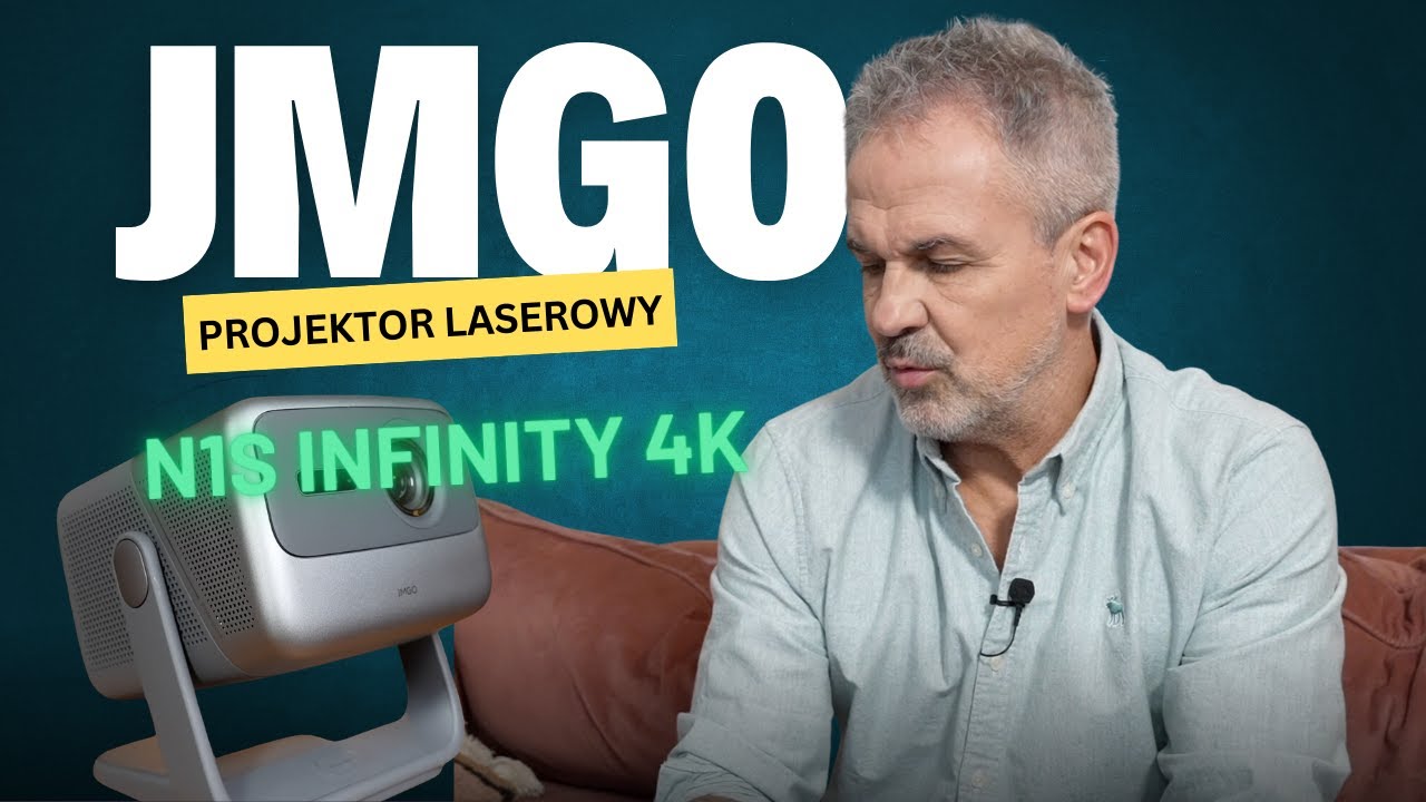 JMGO N1S Infinity 4K HDR - super projektor laserowy w dobrej cenie.