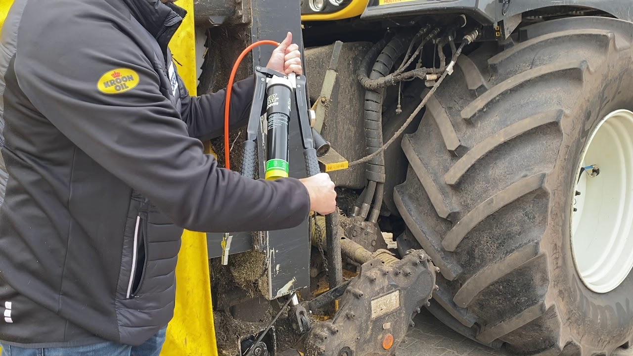 Probleemloos vetspuiten met schaarvetspuit en G-Coupler!
