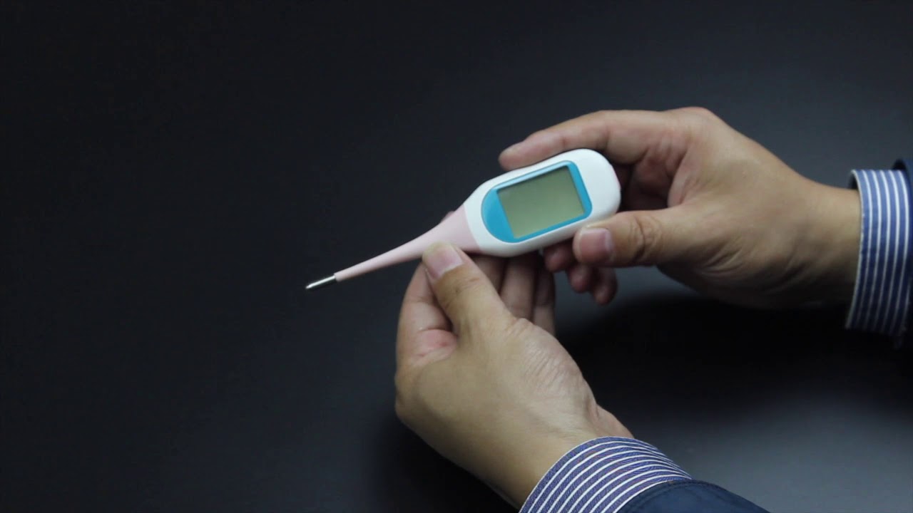 LCD display Talking thermometer. temperature measuring tools .Term&oacute;metro parlante.