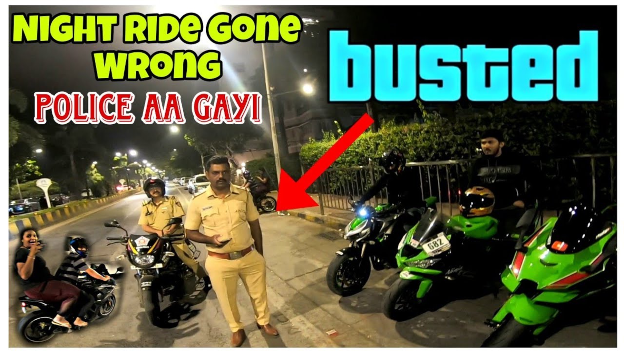 Superbike Night ride | Public reaction 😍 Cops vs Bikers | Loud Superbike 🤑 Exhaust Sound | Drama 😂