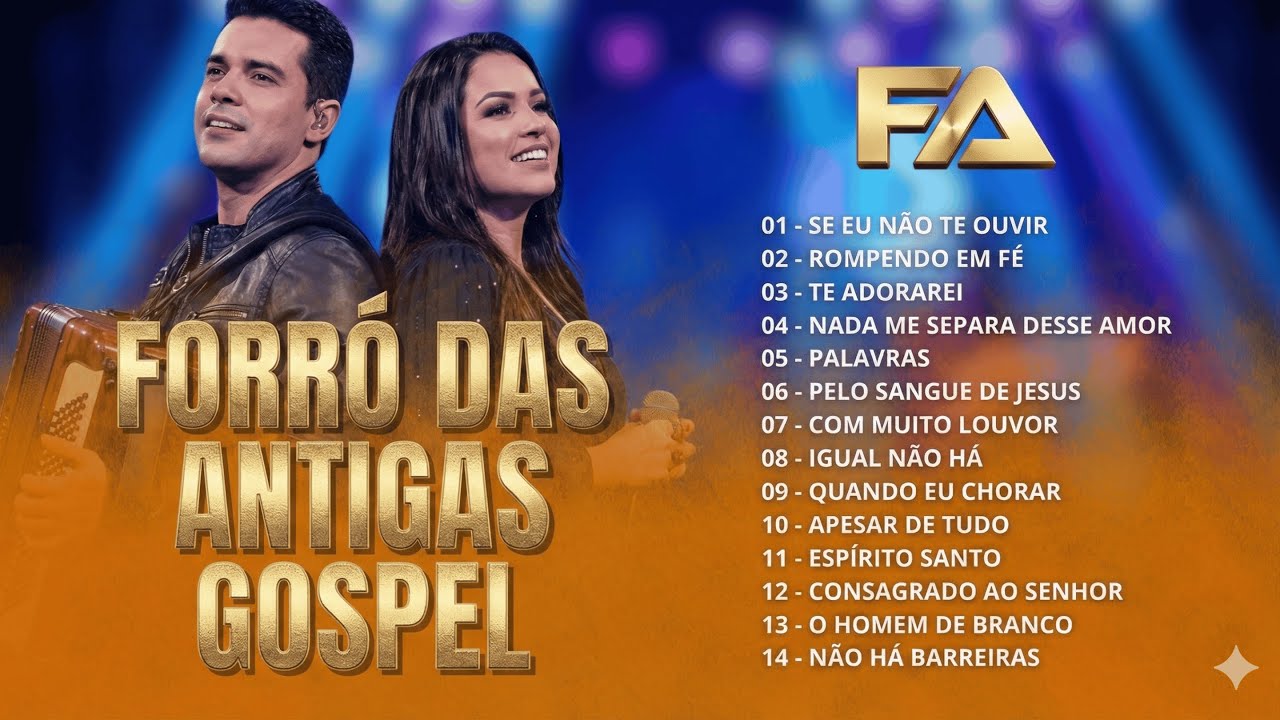 1 HORA DE FORRÓ DAS ANTIGAS GOSPEL | FORRÓ DO ALTAR