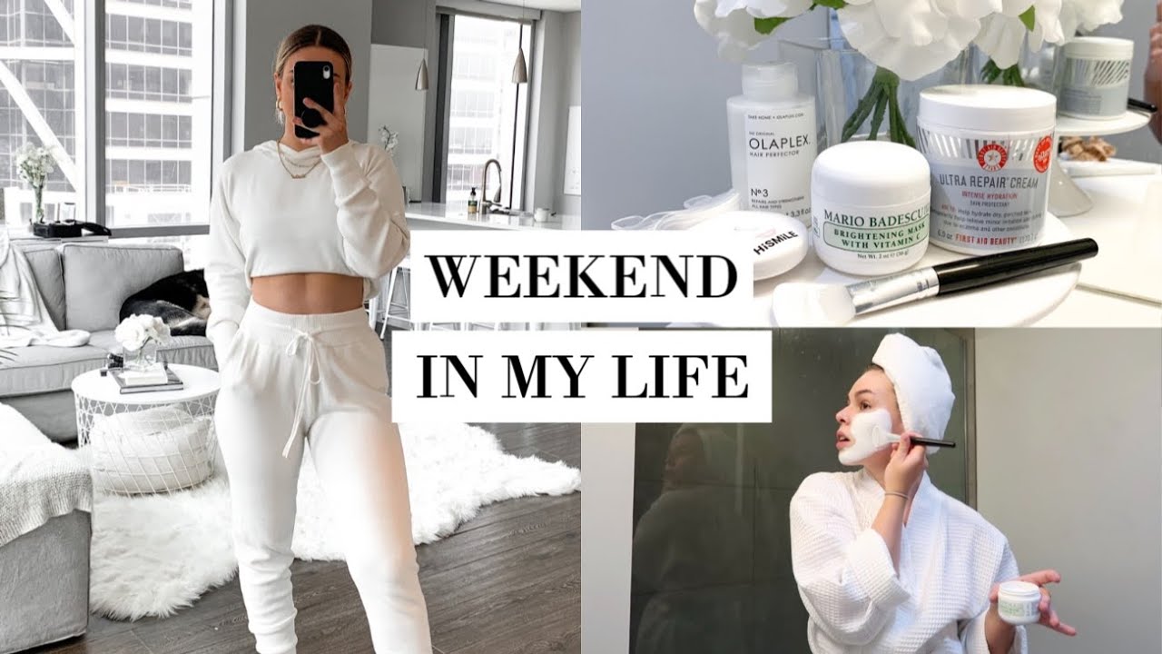 RELAXING WEEKEND IN MY LIFE: NASTY GAL LOUNGEWEAR HAUL + SELF CARE ROUTINE | Katie Musser