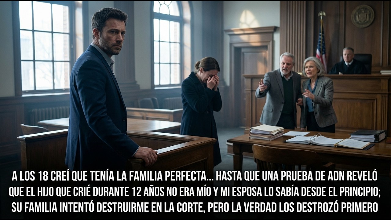 Crié a un hijo durante 12 años… hasta que una prueba de ADN en la corte destruyó mi matrimonio...