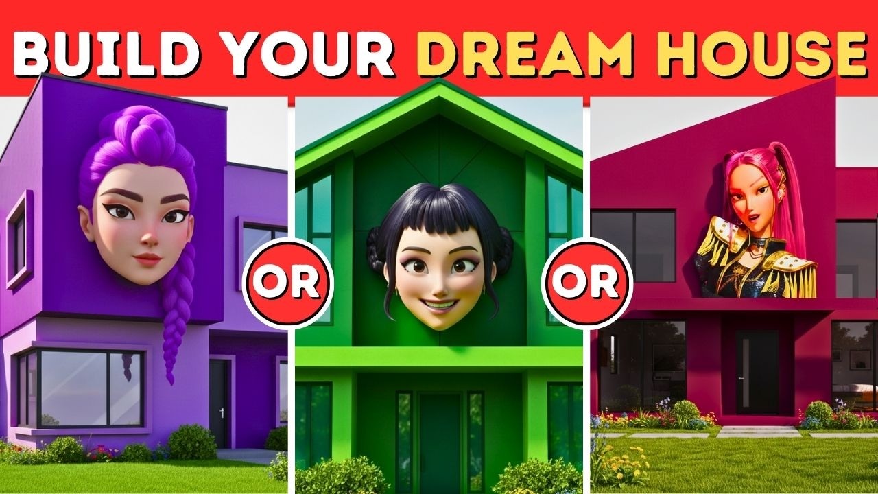 Would You Rather - Build Your Dream House 🌈🏠💭