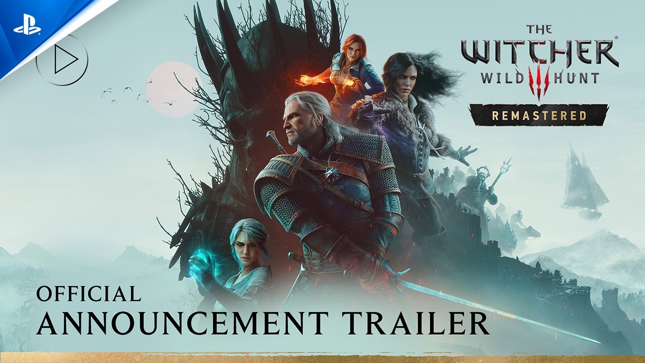 The Witcher 3: Wild Hunt Remastered - Announcement Trailer | PS5 Games