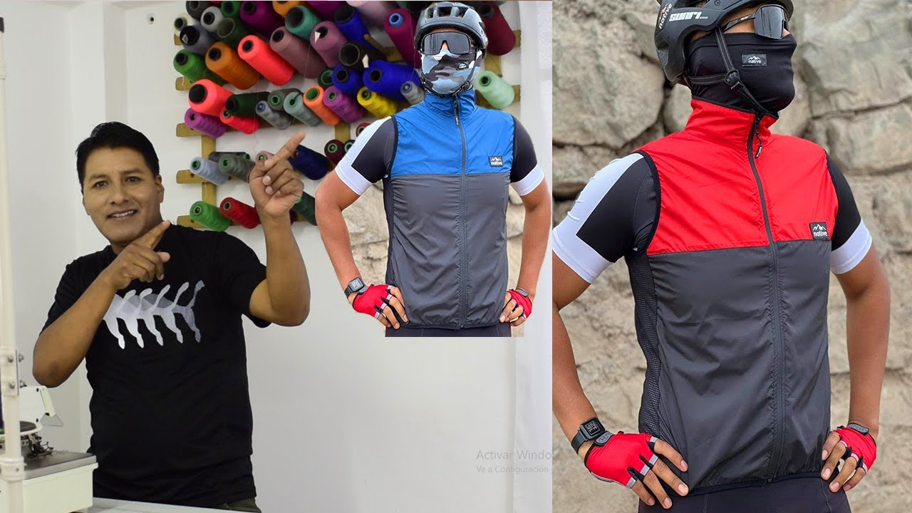 Mira y Aprende-Como Hacer Chaleco Elegante Para Ciclismo-Tips De Confeccion