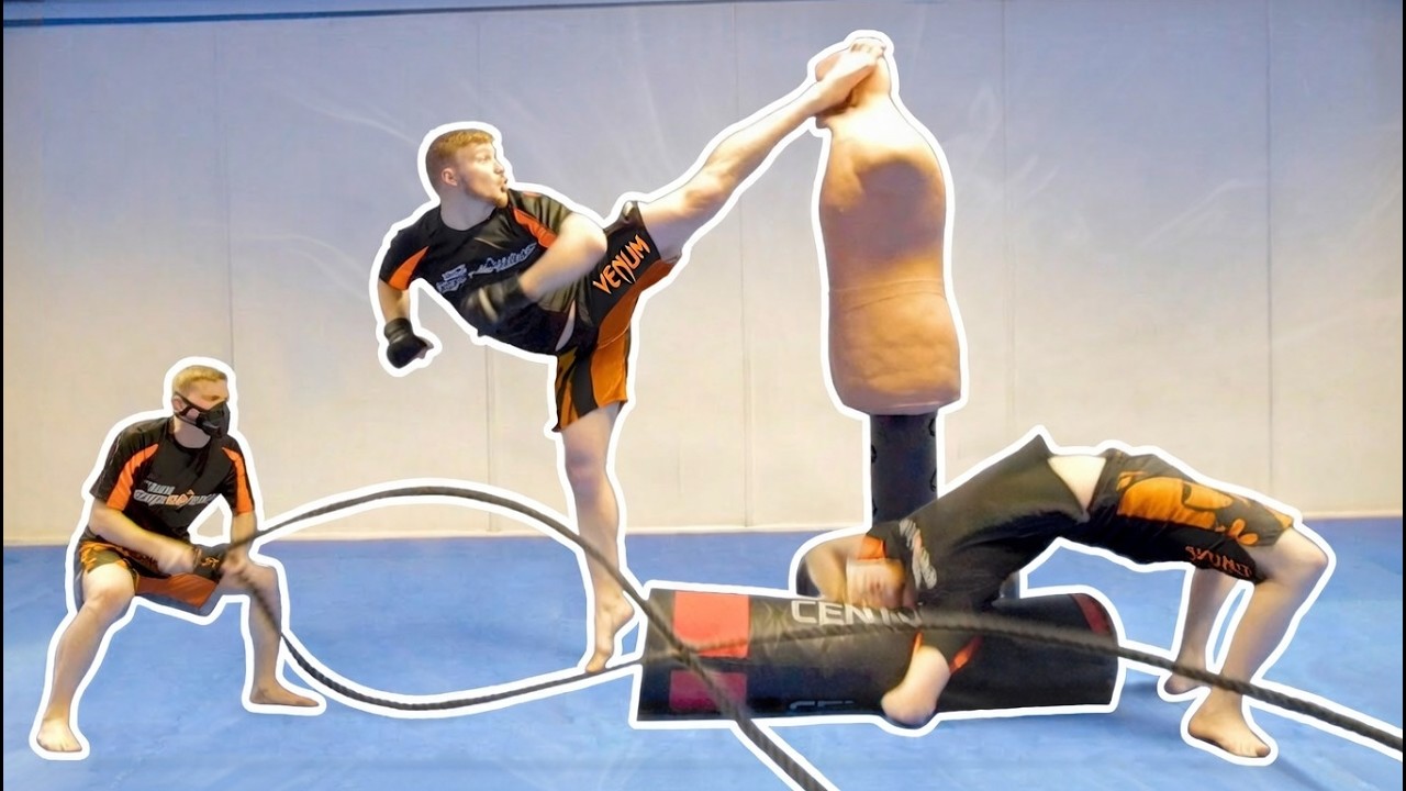 MMA Training on the Versys VS.1 & BOB XL | GNT Sampler | Flips & Kicks