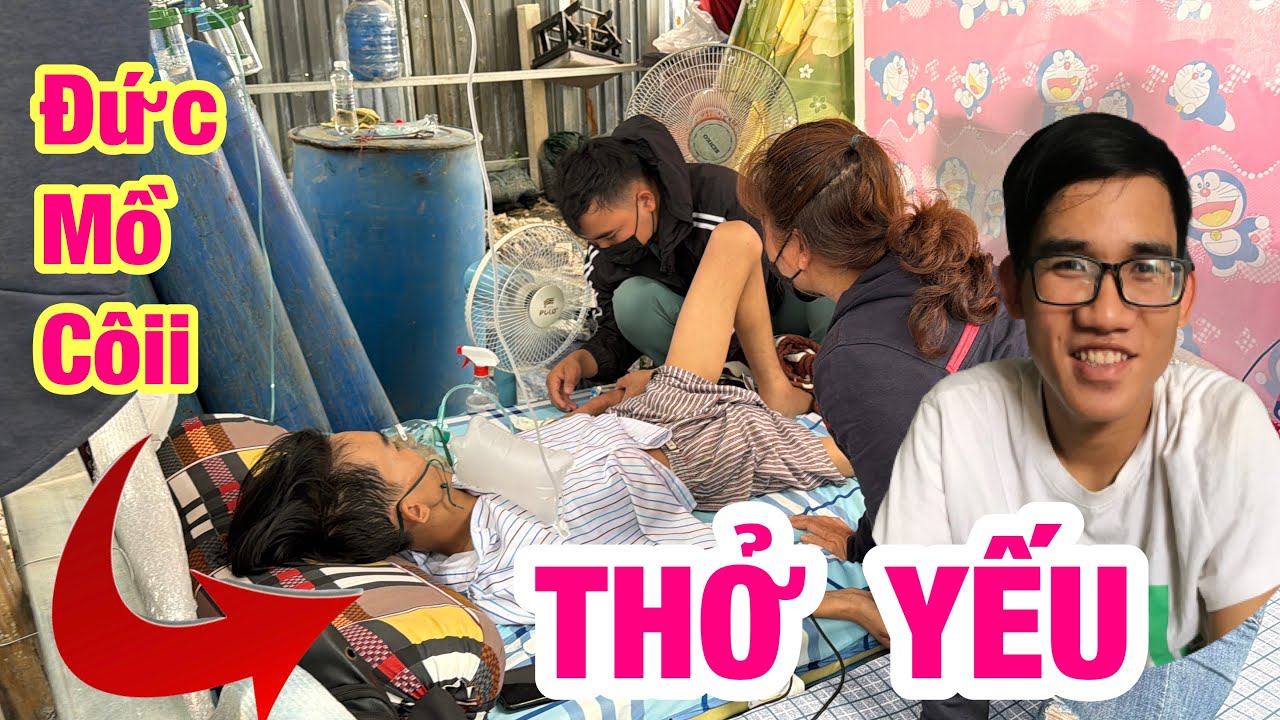 Đức mồ côii bệnh phổi trắng bỏ ăn bỏ ngủ Dung mama chăm muốn kiệt sức