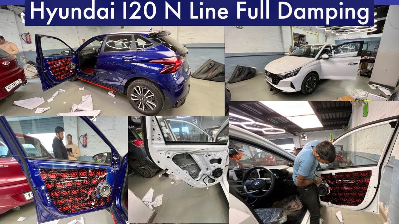 Hyundai i20 N Line Full Damping Done | Budget Friendly Damping For All Cars | 2023 Hyundai I20